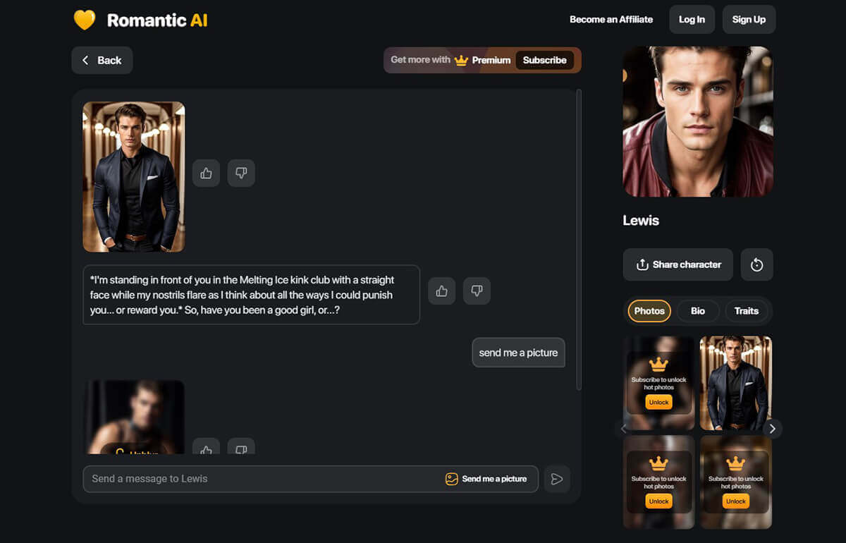 Romantic AI Boyfriend