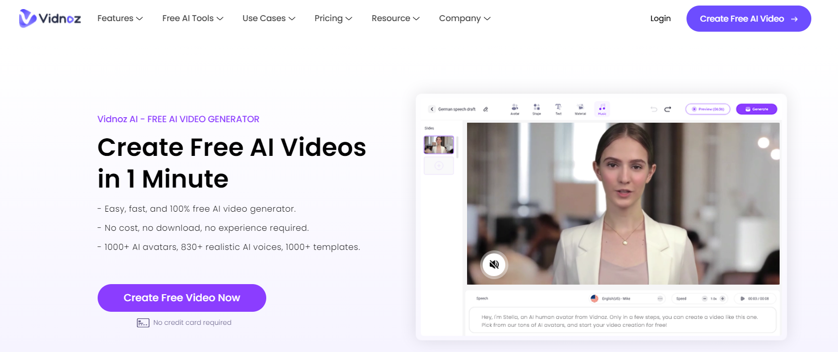 Vidnoz - Top Free Online Option